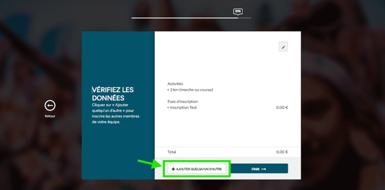 comment payer frais de dossier pour votre equipe